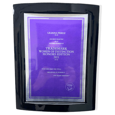 2021 Trademark Women of Distinction Honors Edition: Liliana Perez