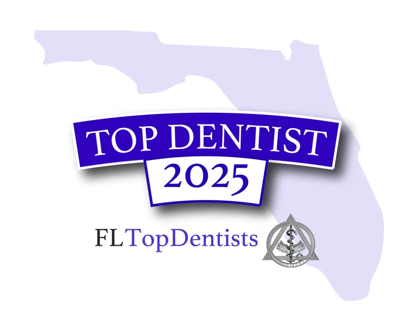 Florida Top Dentist Award 2025 — Pelican Dental Care Vero Beach